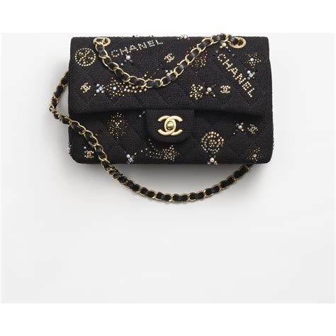 chanel caviar skin|Small classic handbag, Grained calfskin & gold.